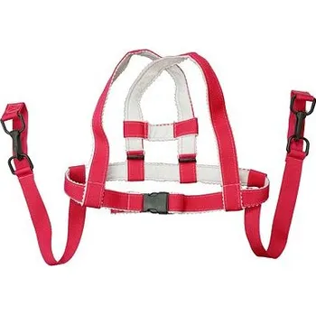 Kočárek bezpečnostní kšíry do kočárku růžové velikost uni