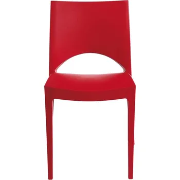 Jídelní židle ITTC Stima Plastová židle PARIS STI-plasty: Červená