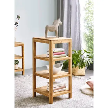 Knihovna Dekoračních dubový regál