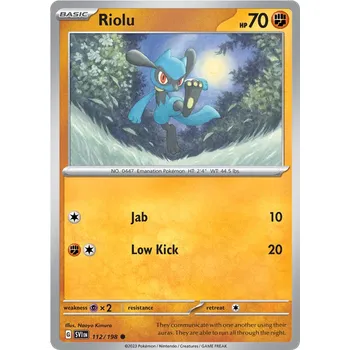 Karetní hra Pokémon TCG Riolu 112/198