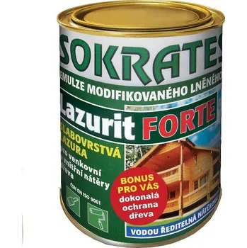 Lak na dřevo Lazurovací lak SOKRATES LAZURIT FORTE - 2 kg - 1010