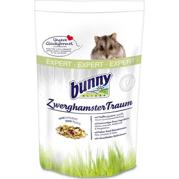 Krmivo pro hlodavce Bunny Nature krmivo pro trpasličí křečky Traum EXPERT 3 × 500 g