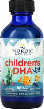 Přírodní produkt Nordic Naturals Children's DHA Xtra 880 mg Berry Punch 60 ml
