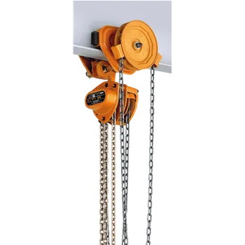 Ruční kladkostroj KITO typ CB020 s pojezdem TSG nosnost 2000 kg zdvih 3,0 m