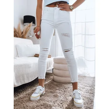 Dámské kalhoty DSTREET BÍLÁ XL