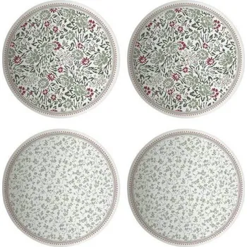 Talíř Sada mini-talířků Petit Wild Red Green Flower 12cm 4-set, Laura Ashley UK