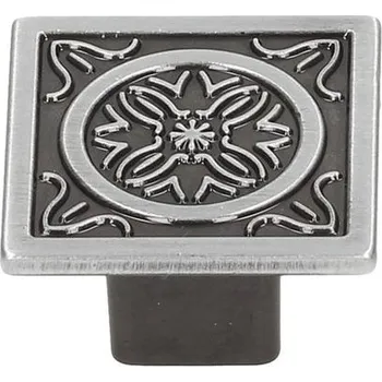 Nábytkové kování Gamet SPARTA II nikl leštěný černý 35 mm