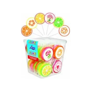 Bonbon Ovocné lízátko - placaté 8 g