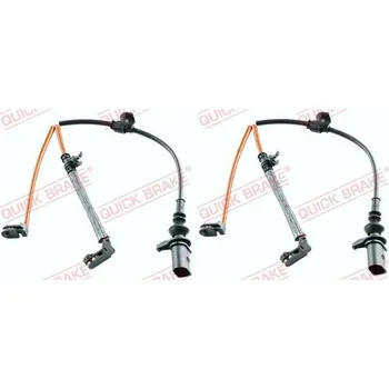 Brzdová destička Výstražný kontakt, opotřebení obložení QUICK BRAKE WS 0489 A