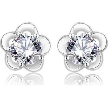 Náušnice Dámské stříbrné náušnice MARGARITA Ag 925