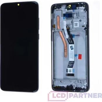 Xiaomi Redmi Note 8 Pro LCD + dotyková deska + přední kryt black - originál