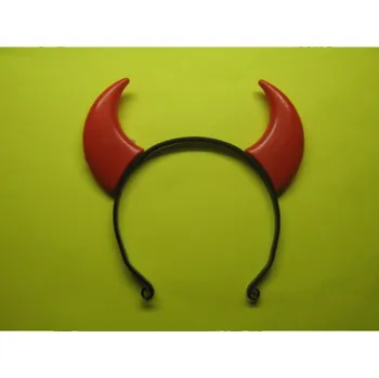 Čelenka Karnevalová čelenka ČERTÍ ROHY na karneval - VILLA GIOCATTOLI