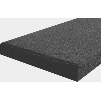 Zahradní obrubník Pryžový obrubník typu A - šedá