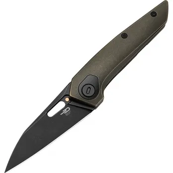 kapesní nůž Zavírací nůž Bestech VK-VOID Titanium Bronze Stonewash