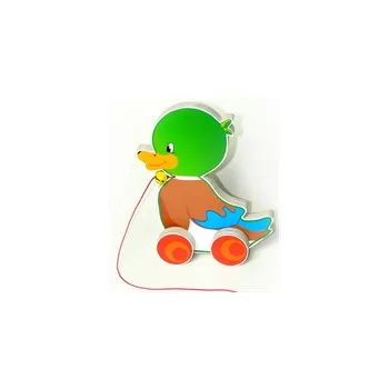 Dřevěné tahadlo s rolničkou KAČER - HESS