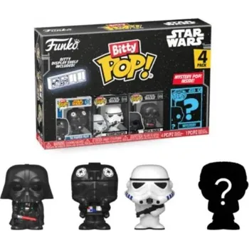 Funko Bitty Pop! Star Wars Tie Fighter Pilot, Stormtrooper, Darth Vader, Mystery
