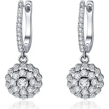 Náušnice Dámské stříbrné náušnice ROMANA Ag 925