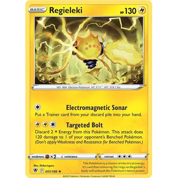 Sběratelská karetní hra Pokémon TCG Regieleki 051/189 - Reverse Holo