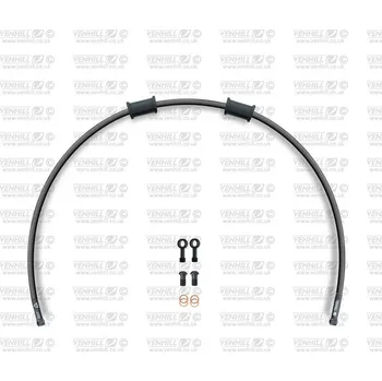 Hadice zadní brzdy Venhill POWERHOSEPLUS SUZ-10006RB-BK (1 hadice v sadě) černé hadice, černé koncovky