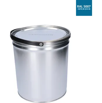 Lak na dřevo Barva antikorozní polomatná na zinek 5 kg briliantově-modrá