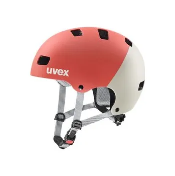 Cyklistická přilba Uvex helma Kid 3 CC 51-55 graefruit-sand mat