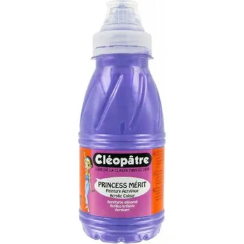 Olejová barva Cleopatre Akrylová barva CLEOPATRE 250 ml FIALOVÁ
