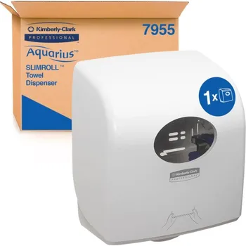 Zásobník na papírové ručníky KIMBERLY-CLARK PROFESSIONAL AQUARIUS Slimroll Zásobník na papírové ručníky 7955