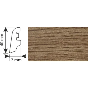 soklová lišta K - Produkt K-Produkt lišta KP40 4000 Dub venkovský