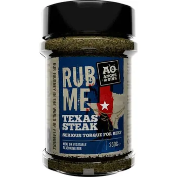 Koření Angus & Oink BBQ koření Texas Steak 230g Angus&Oink