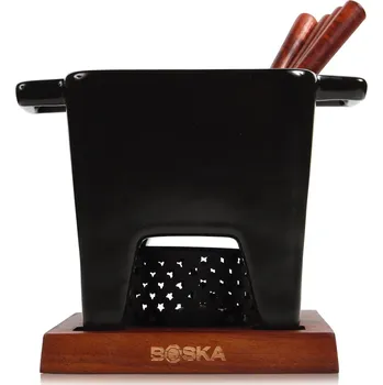 Fondue Boska, Sada na fondue Tapas velká černá - Formadore