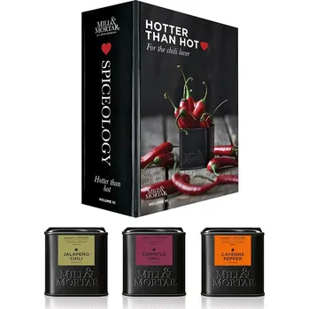 Koření Výběr chilli HOTTER THAN HOT, sada 3 ks, Mill & Mortar - doprava zdarma od 2999 Kč