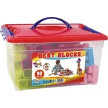Stavebnice BEST BLOCKS, 90 dílů, pastelové barvy - AVC
