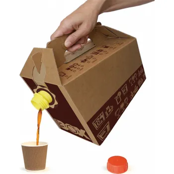 Jednorázové nádobí Garcia de Pou Kartonový box na nápoje 5000ml 25ks