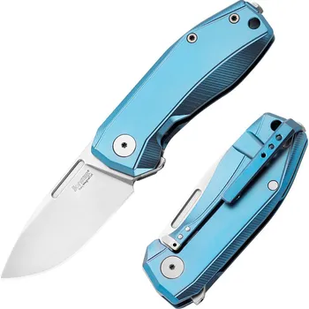 kapesní nůž Zavírací nůž Lionsteel Nano - Blue titanium