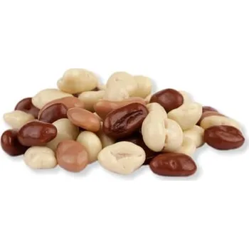 Potravina Arašídy TŘÍBAREVNÉ (jogurt, karamel, mléčná čoko)