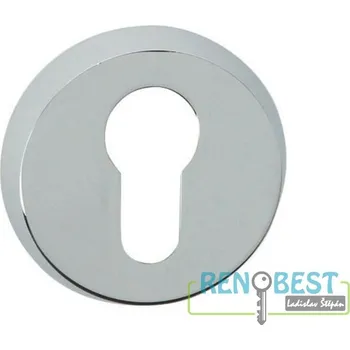 Dveřní kování AC-T Rozeta PZ B ochranná chrom pár - Doprodej zboží - na dotaz