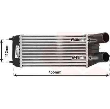 Chladič motoru Chladič turba VAN WEZEL 09004264