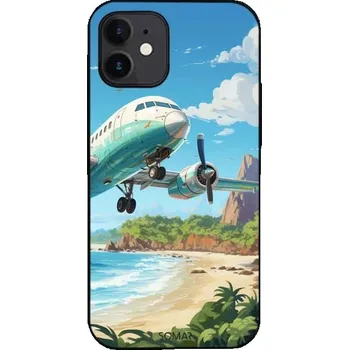 Náhradní kryt pro mobilní telefon Kryt na mobil Letadlo nad pláží Honor 70