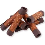 Jablečné trubičky máčené v čokoládě 45ks