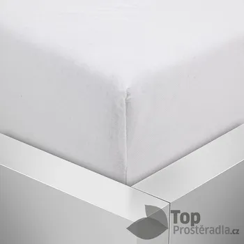 Prostěradlo Jersey prostěradlo 140x200 Premium - Bílá