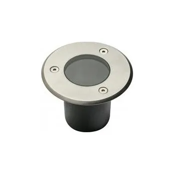 Průmyslové svítidlo GTV Nájezdové svítidlo ALFA-O-MINI,mAx. 10W, GU10, IP67, AC220–240V, 50/60HZ, nerez