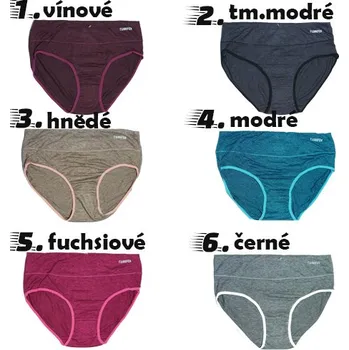 Kalhotky DÁMSKÉ KALHOTKY Annifen proužek RM0028 (Dámské bambusové kalhotky)