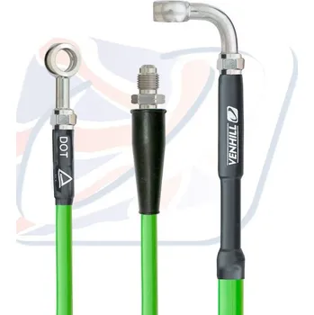 Hadice zadní brzdy Venhill K02-2-030/P-GR zelená