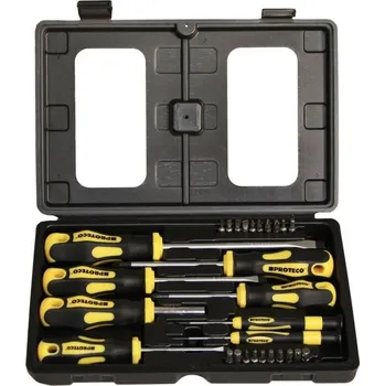 Šroubovák SADA ŠROUBOVÁKŮ A BITŮ 28-DÍLNÁ V KUFRU