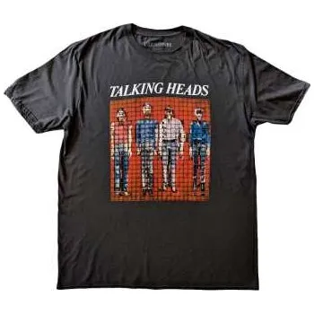 Pánské tričko Merch Talking Heads: Talking Heads Unisex T-shirt: Pixel Portrait (xx-large) XXL
