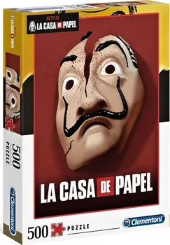 Puzzle Clementoni Puzzle La Casa de Papel 500 dílků