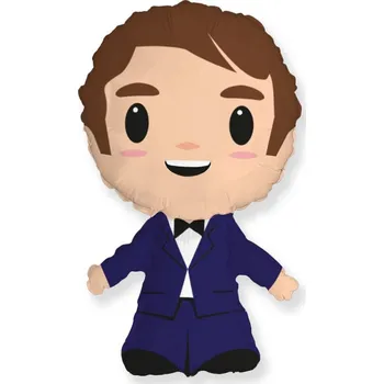 Fóliový balónek Ženich 101x60cm (volný)