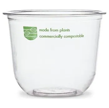 Jednorázové nádobí Vegware Polévková miska PLA 375ml Ø96mm 50ks