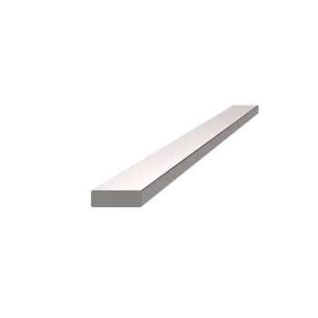 Zábradlí Nerezová tyč plochá 15x5mm, cena za 1ks(3m) brúsená nerez K320 /AISI304