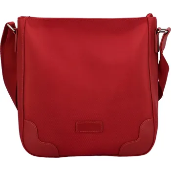 Lehká dámská textilní crossbody Odilon, červená